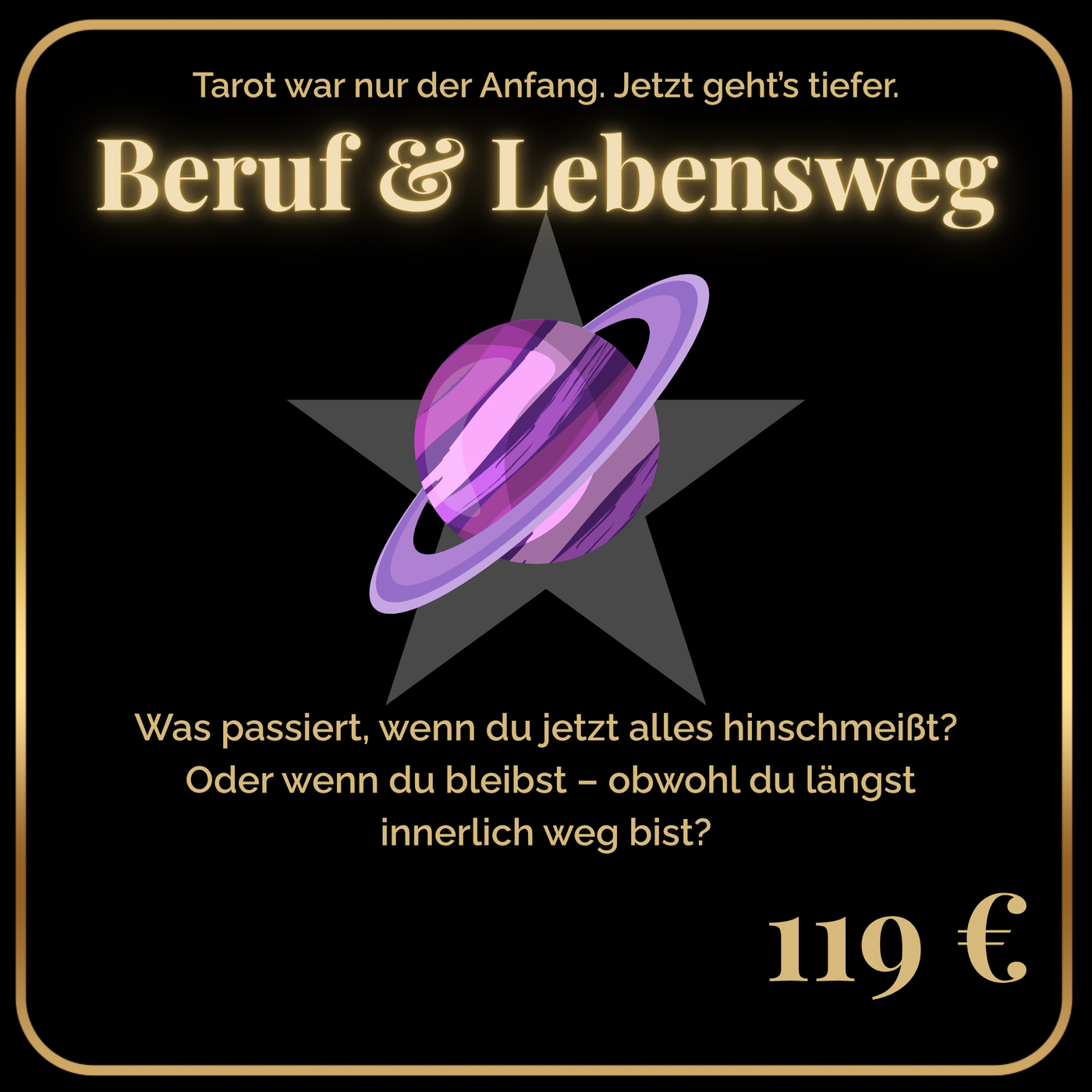 Tarot Tiefenanalyse Beruf - Karriereanalyse umfassend