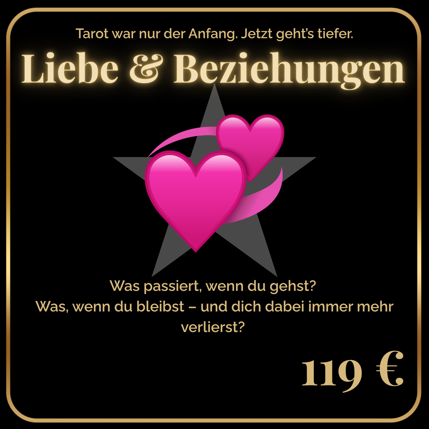 Tarot Tiefenanalyse Liebe - Beziehungslegung detailliert