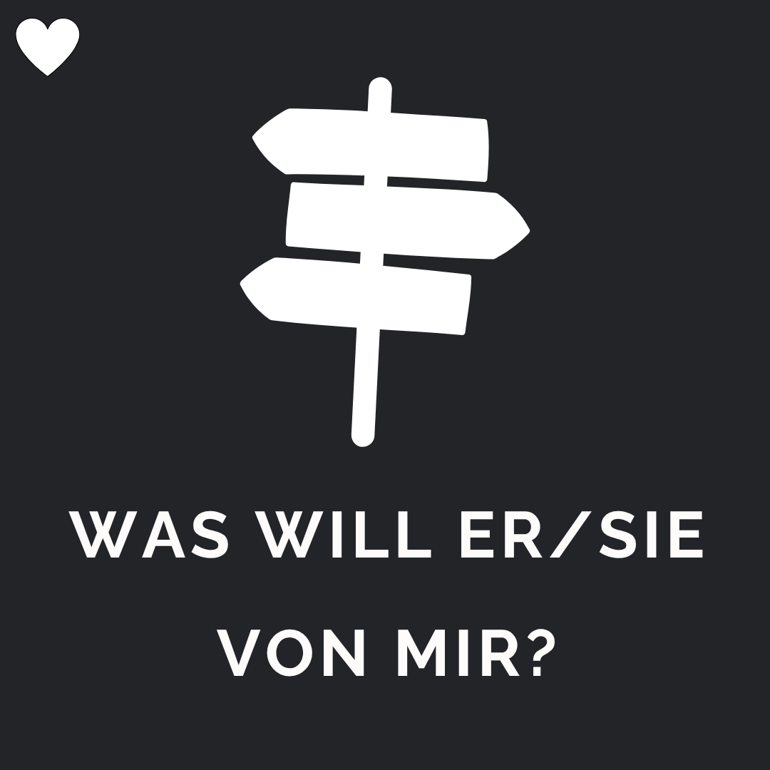 Tarot Absichten erkennen - Was will er sie von mir